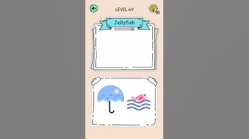 Puzzle fuzzle level 69 jellyfish