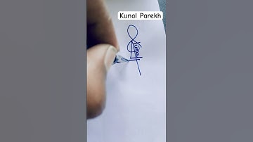 Comments your name ✍️ #signature #art #turkishcalligraphy #signatureartist #calligraphyart #shorts