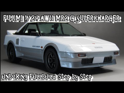 (未使用･未開封品)　フジミ模型 1/24 峠シリーズ No.4 トヨタ MR2 AW11 p1m72rm Banzai Hobby - Fujimi Toyota MR2 AW11 – BanzaiHobby
