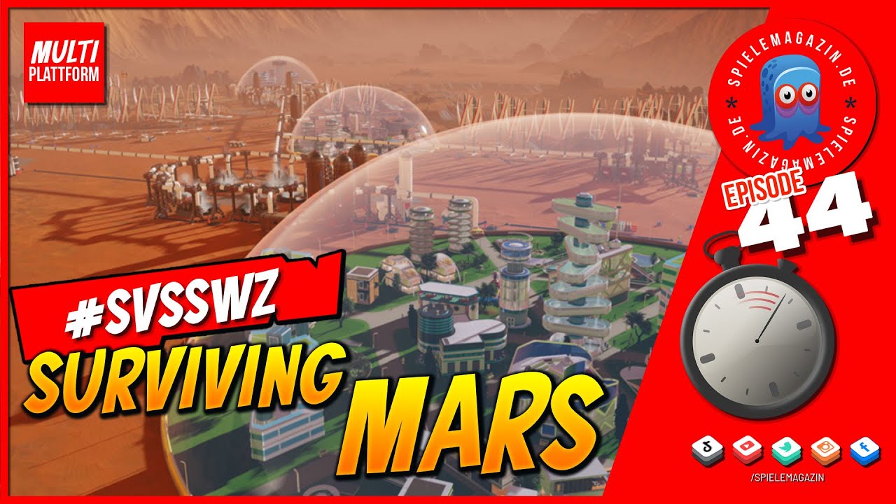 Surviving Mars Spieletest in 60 Sekunden | Surviving Mars Review Deutsch (svsswz)