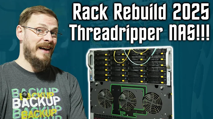 Homelab Rack Rebuild 2026 - 328TB NAS Upgrade!