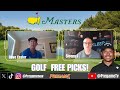 The Masters First Round Leader Predictions from Dave Essler! ⛳️