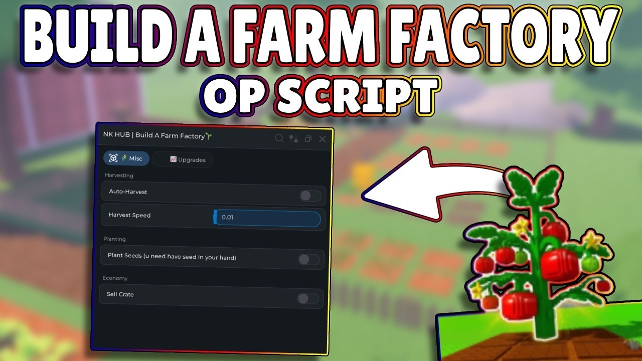 *NEW* Build A Farm Factory OP Script (PASTEBIN) 2026 - YouTube
