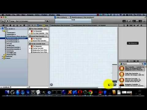 Xcode 4.3 IOS5 Universal Application for iPhone & iPad Tutorial