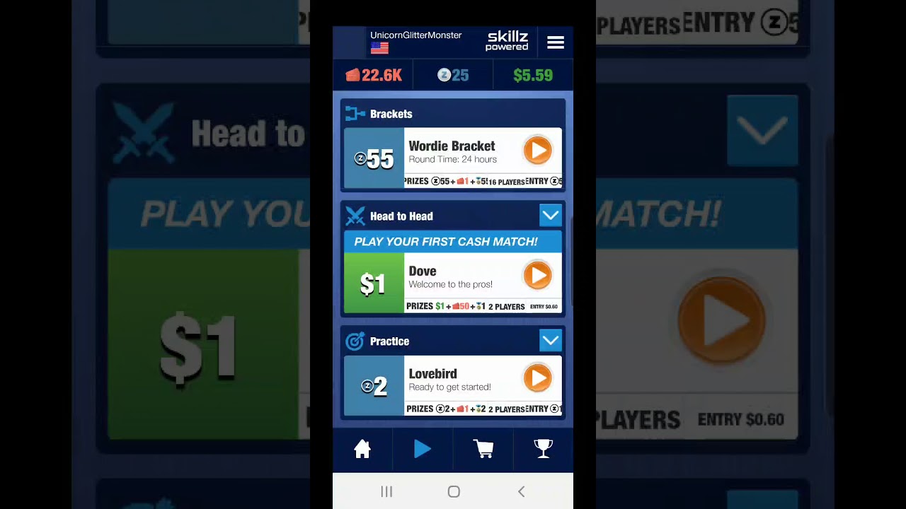 Skillz games..Trouble Playing Cash Games? Android