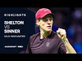 ROLEX PARIS MASTERS : Jannik Sinner écrase Ben Shelton pour atteindre la demi-finale 🎾