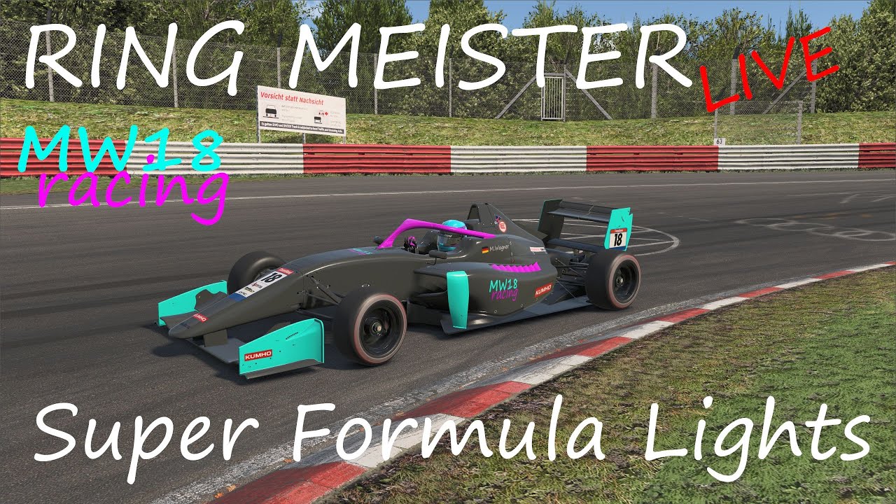 iRacing 2026 S1 Ring Meister Super Formula Lights - LIVE