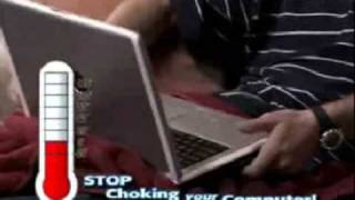 Notebook Buffer Commercial: My legs are so hot!