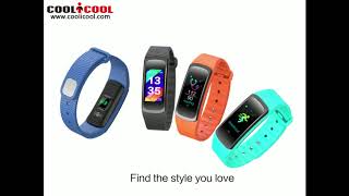 Colorful screen blood pressure smart bracelet SMA-B3 screenshot 4