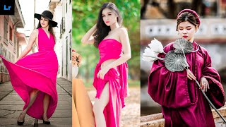 How to edit MOODY PINK in lightroom mobile |Lightroom mobile preset | screenshot 5