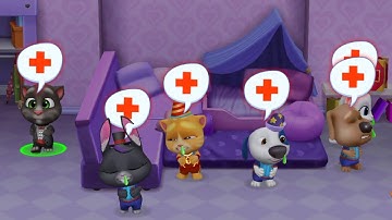 My Talking Tom Friends Gameplay 2024 | My Talking Tom Friends Cartoon | Android, iOS Gameplay😍Ep-33