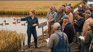 The County Gave Up on 58 Flooded Acres...Her Ducks Turned Them Into the Valley's Best Rice Fields