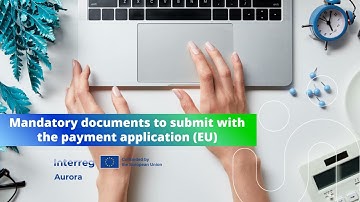 General information about the payment application, part 2