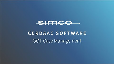 CERDAAC OOT Case Management Solution