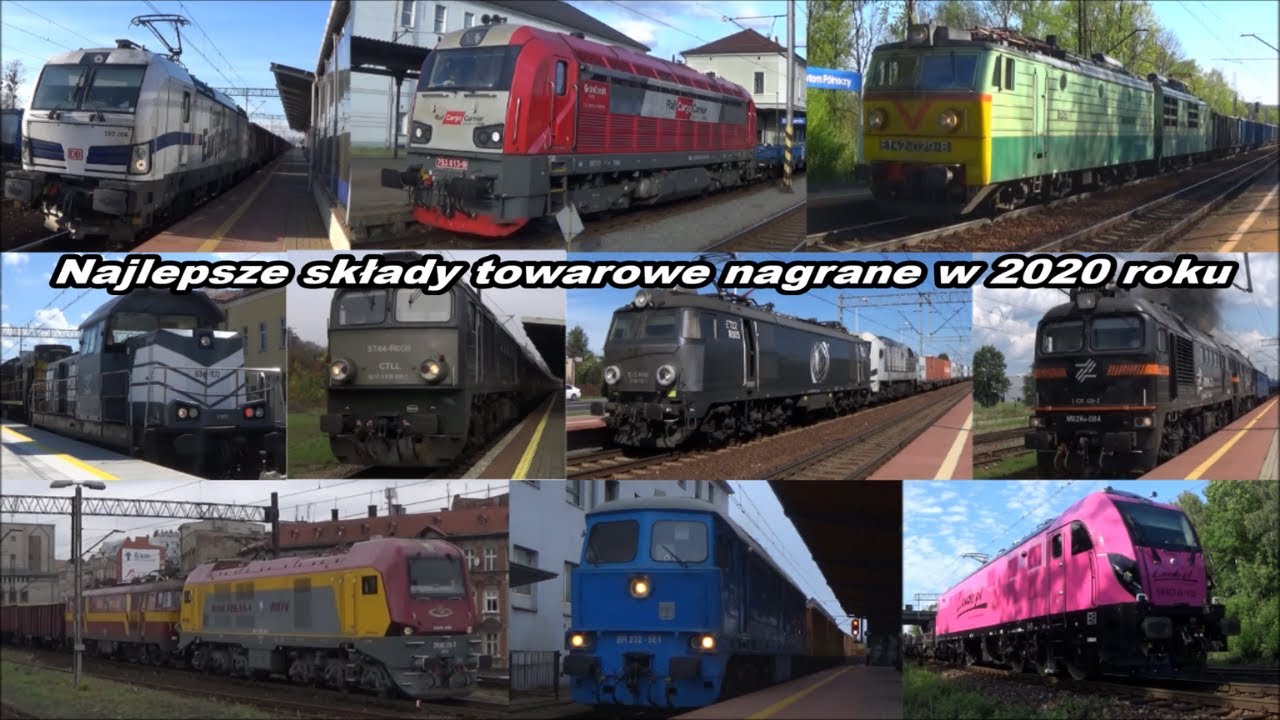 Najlepsze składy towarowe nagrane w 2020 roku | Kolejowe podsumowanie roku