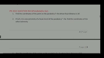 MATHS 2B /INTER SECOND YEAR MATHS 2B IMPORTANT 2 MARKS PROBLEMS /PUBLIC EXAMINATION #ipe #maths2b