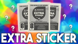 Panini FIFA World Cup Stickers 2026 EXTRA STICKER HUNT Opening