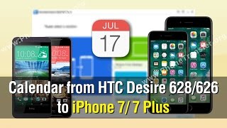 How to Transfer Calendar from HTC Desire 628 / 626 to iPhone 7 / 7 Plus screenshot 4