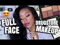 DRUGSTORE MAKEUP KILLED IT AGAIN! | FULL FACE OF DRUGSTORE MAKEUP | Andrea Renee