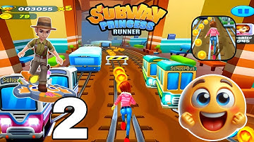 Subway Princess Runner - Gameplay Walkthrough Part 2 - New 2025 Update (iOS, Android)