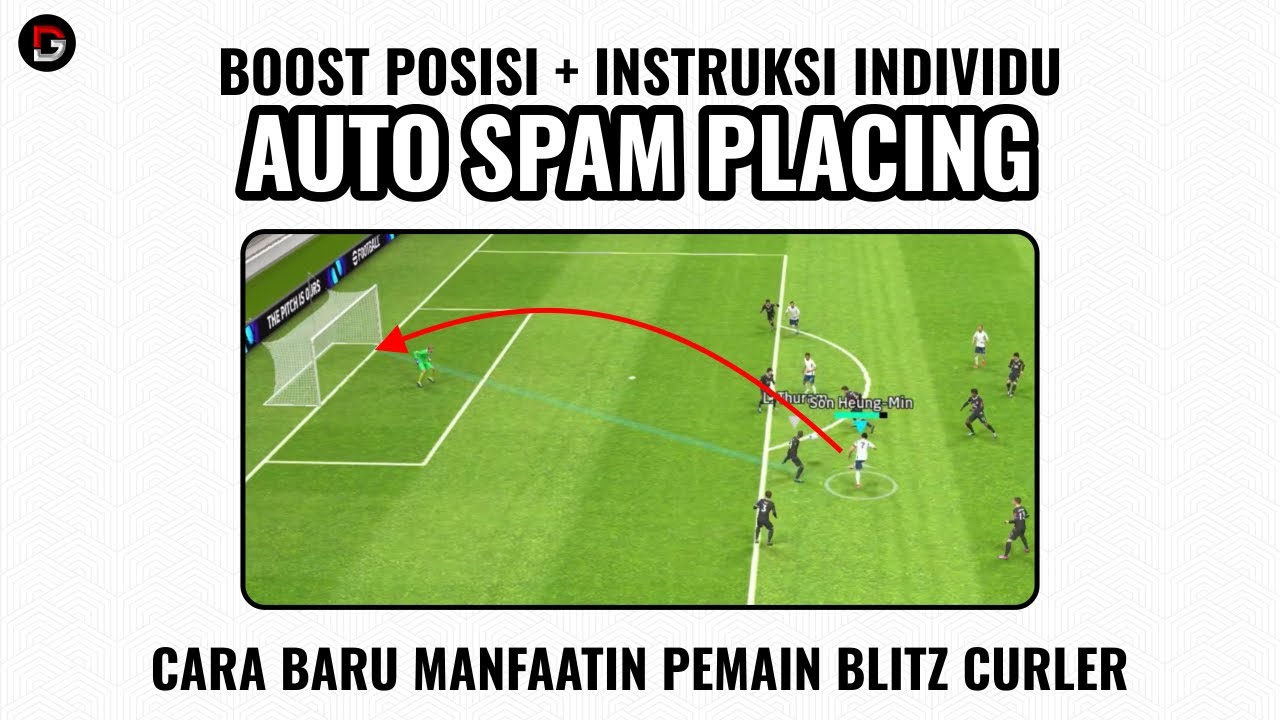 Cara Baru Manfaatin Blitz Curler🔥 Spam Placing Auto Lancar Jaya | eFootball 2024 Mobile