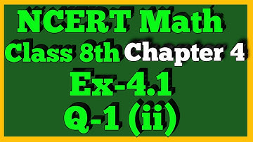 Q 1(ii)-Ex 4.1- Practical Geometry-NCERT Maths Class 8th-Chapter4