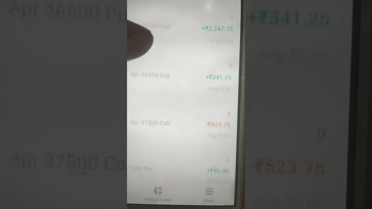 first big earning from stock market.