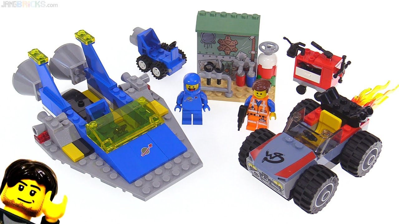 håndflade Uskyld gasformig LEGO Movie 2 Emmet & Benny's Build & Fix Workshop review! 70821 - YouTube