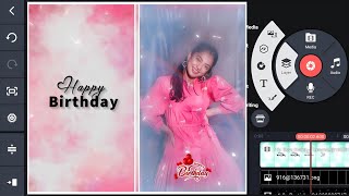 Trending Girlfriend & Boyfriend Birthday Video Editing | Kinemaster Video Editing Tutorial screenshot 3