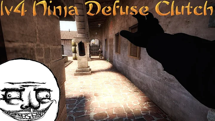 CS:GO - 1v4 Ninja Defuse Clutch