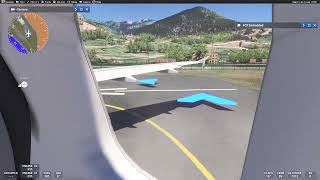 DURANK AIR A319 TAKE OFF FROM BUTHAN PARO AIRPORT