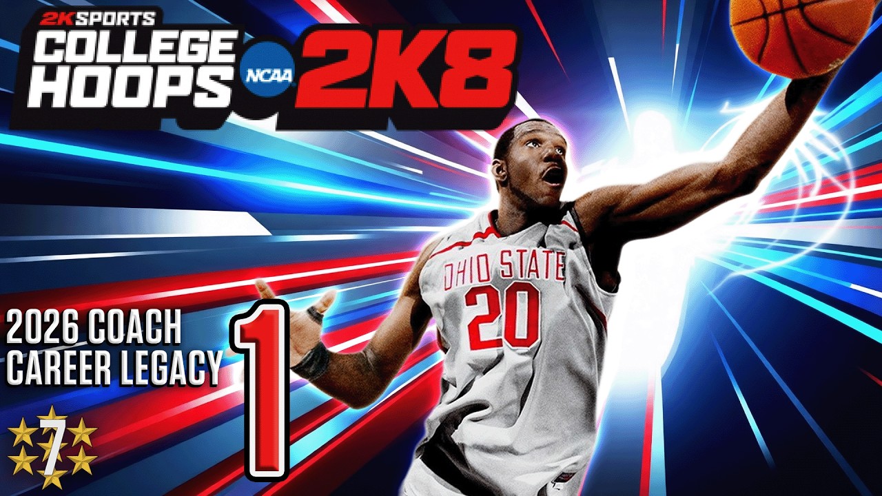 2026 Coach Career Legacy | College Basketball 2K8 | Livestream 1