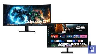 Samsung Cuts $500 Off Odyssey G7, 43-Inch M7 Smart Monitor Drops $200