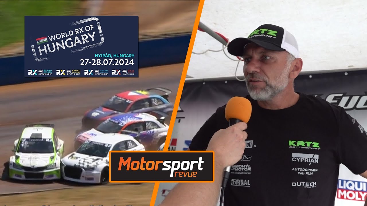 Rallycrossová houpačka při Evropě v Nyirádu