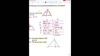Indirect Proof Review