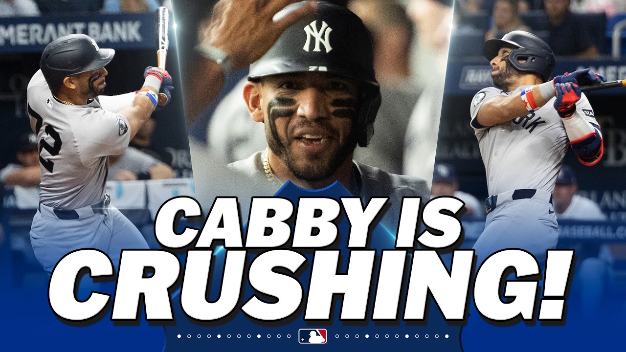 José Caballero belts TWO HOME RUNS for the Yankees! 💪🔥 (10 HR is new career high!)