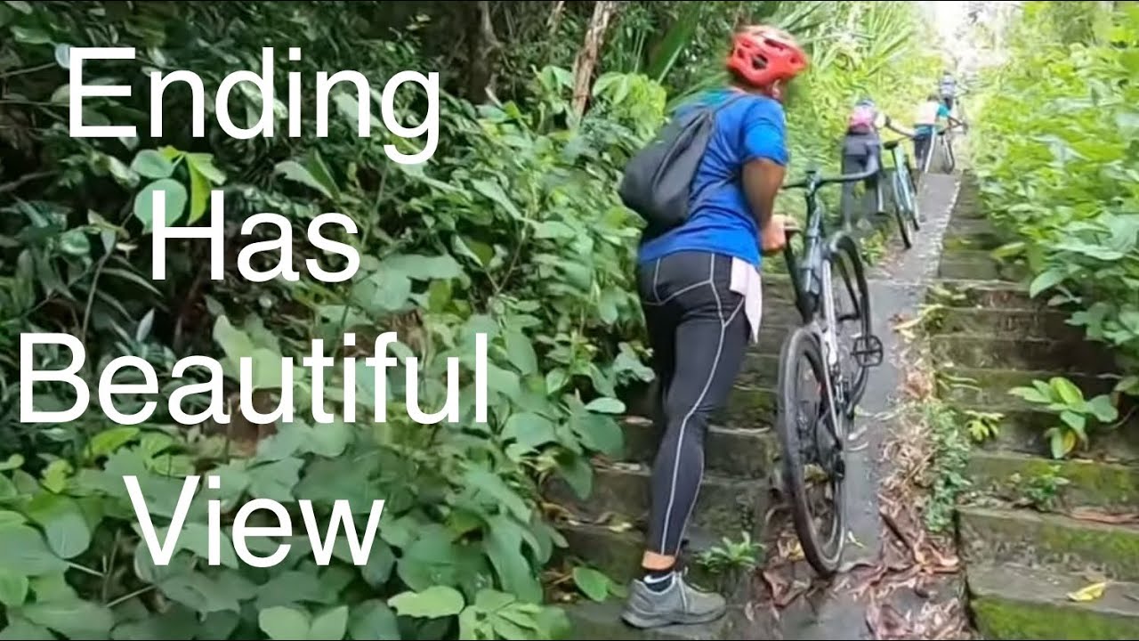 Cycling Sunday ride Pamplemousse to malenga view point Mauritius POV Explicit language￼