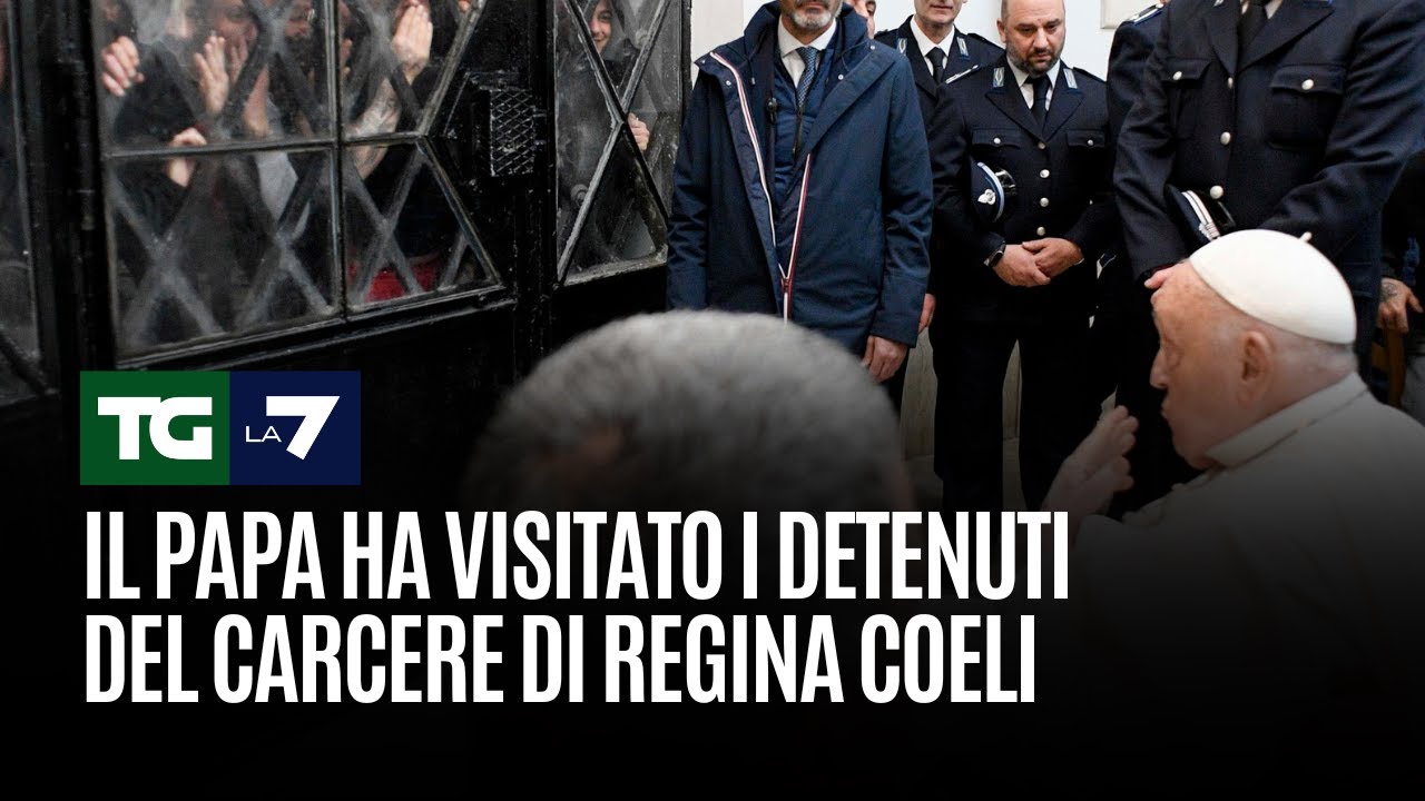 Il Papa ha visitato i detenuti del carcere di regina coeli