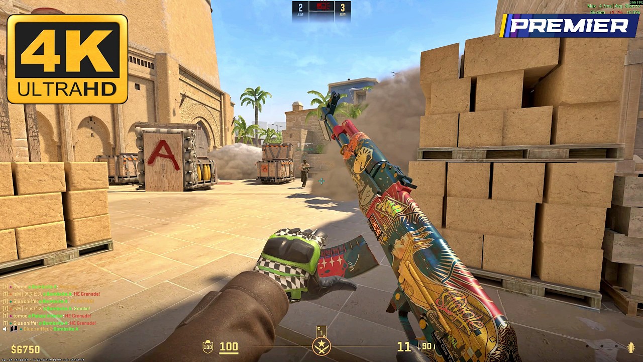 Counter Strike 2 - Mirage - Full Gameplay - YouTube