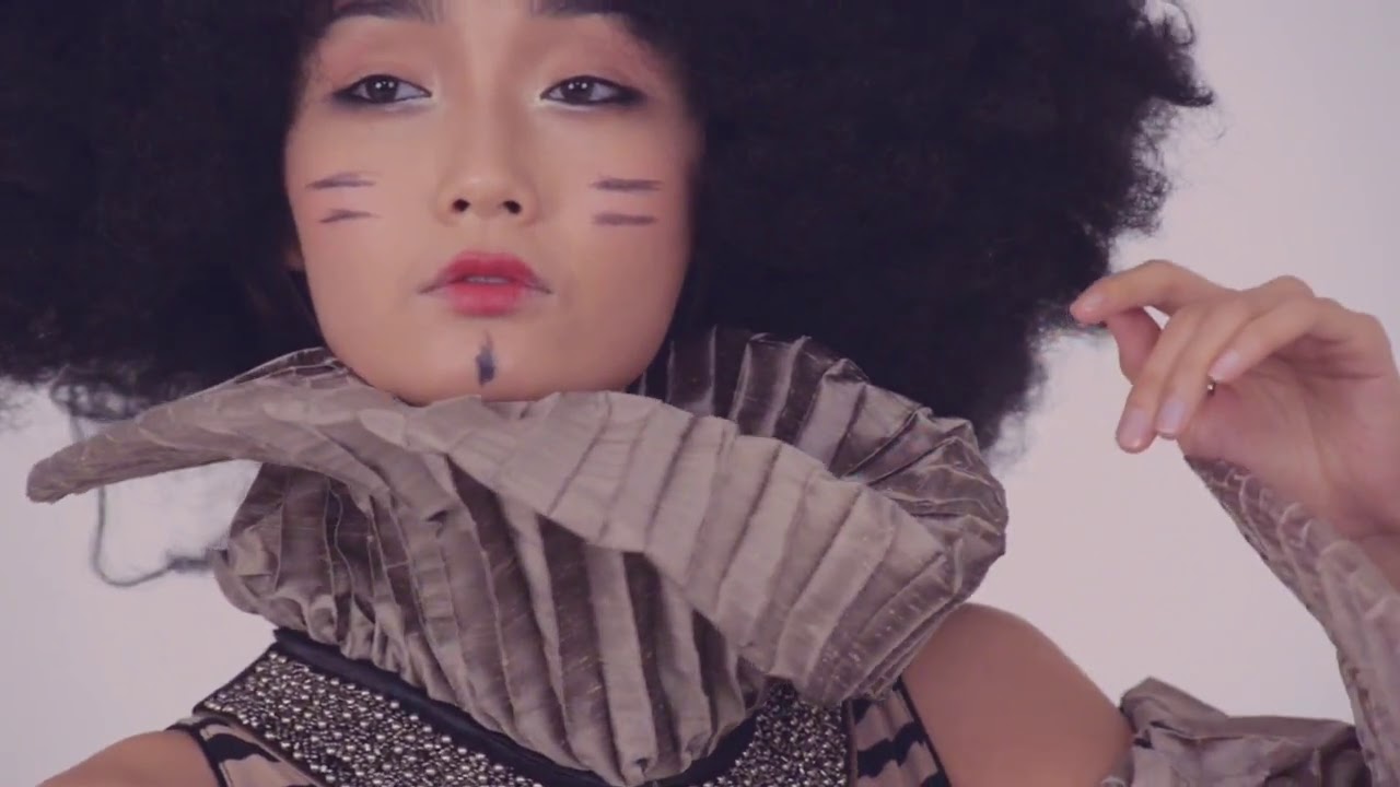 Fashion movie cinematic backstage of photo shoot