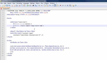 Tutorial de XHMTL y CSS -27- Mas Estilos de Texto