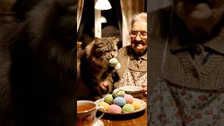 Кот ест Моти #ai #cat #ии #прикол #comedy #кот #cute #юмор #aivideo allai.market