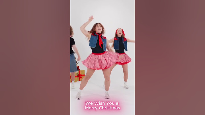 We Wish You a Merry Christmas Dance with Lyrics 💃🎄#wewishyouamerrychristmas #christmasdance