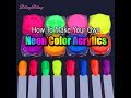 ⭐︎How to make: Really BRIGHT Neon Color Acrylics | For your nails💅🏼