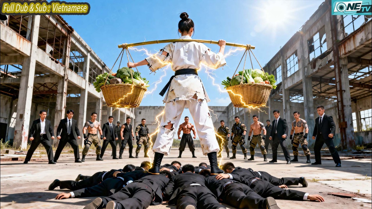 Cô Gái Nhà Quê Đi Chợ Bị Côn Đồ Chặn Đường Đòi Đánh, Ai Ngờ Cô Là Võ Sư Tung Cước Đập Què Giò Cả Đám