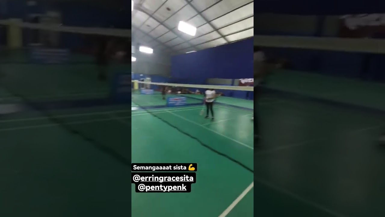 TEPOK BULU TANGKIS Kak Alessia Cestaro, Dafina Jamasir VS Kak Penty Nur Afiani, Errin Gracesita
