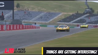 Le Mans Ultimate - GTE Race - (MP Race ) - Things are getting interesting  - No Commentary Gameplay