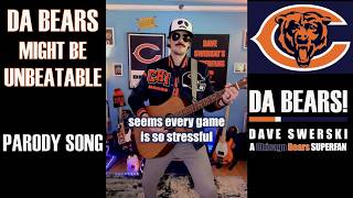 Da Bears might be unbeatable 👀🤯 a Chicago Bears Superfan parody song 🎬🕺🏻🐻⬇️