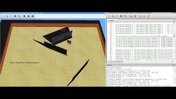 Implementation of Bug 0 Algorith using E-puck in Webot Simulator