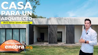 CASA DE 1 NIVEL para un ARQUITECTO *el hogar perfecto* | @rem_arqstudio